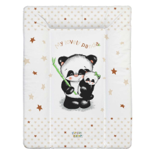  Babastar puha pelenkázó lap 50*70 cm - bézs panda és mamája pelenkázó matrac