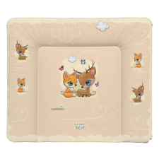 Babastar puha pelenkázó lap 75*72 cm - Beige őzike & róka pelenkázó matrac