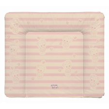 Babastar puha pelenkázó lap 75*72 cm - Rózsaszín apró maci + pillangó pelenkázó matrac