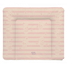 Babastar puha pelenkázó lap 85*75 cm - Rózsaszín apró maci + pillangó pelenkázó matrac
