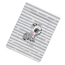 Babastar Puha softy pelenkázólap 50x70cm - Cute Zebra - Szürke pelenkázó matrac