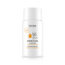 Babé BABÉ Super Fluid fényvédő SPF50 (50ml) naptej, napolaj