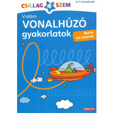 Babilon Kiadó Vidám vonalhúzó gyakorlatok - Sötétkék - Betűk és számok (05.31.) gyermek- és ifjúsági könyv
