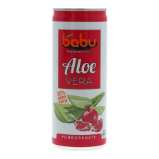  BABU ALOE VERA ITAL GRÁNÁTALMA 240ML DRS üdítő, ásványviz, gyümölcslé