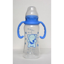 Baby Bruin Polipropilén elefántos cumisüveg fogóval etetőcumival 250ml cumisüveg