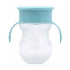 Baby Care 360 itatópohár fogantyúval - blue babaétkészlet