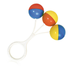  Baby Care 3 golyós csörgő csörgő