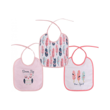 Baby Care 3Darab-os előke, megkötős - Girl előke