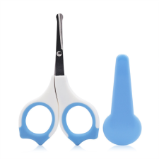  Baby Care Körömvágó olló védőtokkal - Moonlight Blue babaápolási kellék