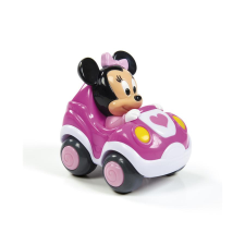  Baby Clementoni Disney Mickey /Minnie Hátrahúzós Kisautó Babáknak (92680) készségfejlesztő