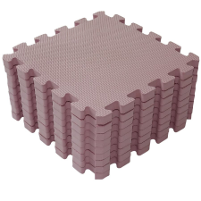 BABY DAN PUZZLE HABSZIVACS JÁTSZÓSZŐNYEG DUSTY ROSE 90X90 CM - 2 CSOMAG játszószőnyeg