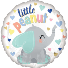 Baby elefánt fólia lufi 43cm party kellék