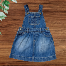 Baby Gap Kantáros farmer ruha lányka ruha