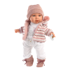  Baby Julia - Reális baba hangokkal puha textil testtel - 42 cm