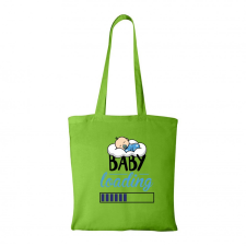  Baby loading fiú - Bevásárló táska Zöld egyedi ajándék