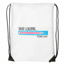 Baby loading - Sport táska fehér v2 tornazsák
