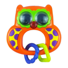 BABY MIX Baby Mix csörgõ bagoly narancssárga egyéb bébijáték