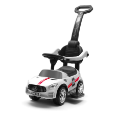 Baby Mix bébitaxi tolókarral RACER fehér lábbal hajtható járgány