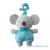 BABY MIX Fejlesztő zenélő plüss játék - Baby Mix csipesszel koala