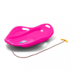 BABY MIX Gyerek hócsúszka popsi szánkó Kagyló Baby Mix PREMIUM KOMFORT 80 cm rózsaszín