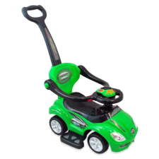 BABY MIX tolókaros Bébitaxi #zöld lábbal hajtható járgány