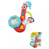 BABY MIX Zenélő csörgő Baby Mix szaxofon piros