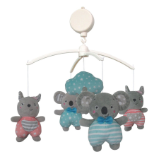 BABY MIX zenélő-forgó Kenguru és koala bébijáték kiságyra
