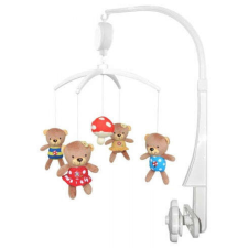 BABY MIX zenés körhinta, mackós babáknak bébijáték kiságyra