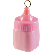 Baby Pink baby bottle léggömb, lufi súly party kellék