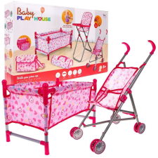 Baby Play House Play House babakomfort ALL-IN babázós szett játék babakocsi