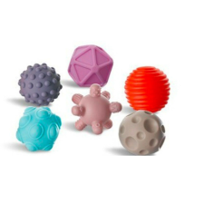  Baby puha érzékelést fejlesztő ladba, 6 db készségfejlesztő