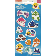 Baby Shark Aquatic pufi szivacs matrica szett matrica