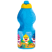 Baby Shark kulacs, sportpalack 400 ml kulacs, kulacstartó
