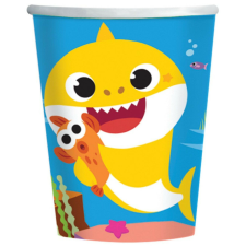  Baby Shark Music papír pohár 8 db-os 250 ml party kellék