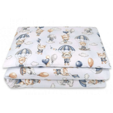  Baby Shop 2 részes babaágynemű - kék lufis állatok babaágynemű, babapléd
