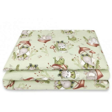  Baby Shop ágynemű huzat 100*135 cm - zöld béka babaágynemű, babapléd