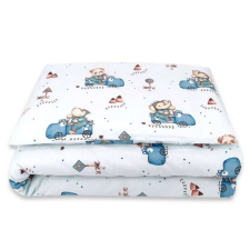  Baby Shop ágynemű huzat 90*120 cm - Kék Dinó Autó babaágynemű, babapléd