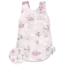 Baby Shop hálózsák 0-6 hó - rózsaszín virágos nyuszi hálózsák, pizsama