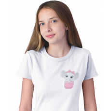  Baby Zseb Állat (Lány elefánt) - Gyerek Póló