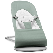 Babybjörn Balance Soft Woven/Jersey, Light Sage/Grey könnyű kivitelezés pihenőszék, bébifotel