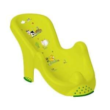BABYBRUIN 55043351 Funny Farm anatómiai fürdető ülőke zöld bababiztonság