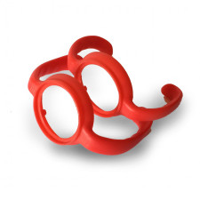 BABYBRUIN cumisüveg fogó 2 db - Piros cumisüveg