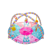BABYBRUIN Játszószőnyeg játékhíddal - Bagoly #rózsaszín-kék játszószőnyeg
