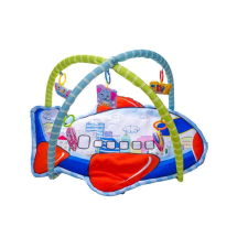 BABYBRUIN Játszószőnyeg játékhíddal - Repülő #piros-kék játszószőnyeg
