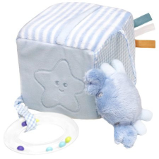 BABYBRUIN puha készségfejlesztő bébikocka (kék) készségfejlesztő