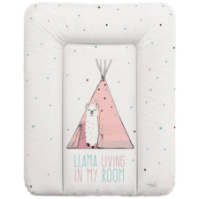 BABYBRUIN Puha vízhatlan pelenkázó lap 50x70 cm - Láma Nr2 pelenkázó matrac