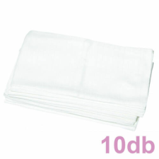 BabyBruin Textilpelenka Cseh fehér 70 * 70 cm (10 db/cs) mosható pelenka