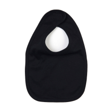 BABYBUGZ Bébi előke BabyBugz Baby Bib Egy méret, Fekete előke