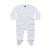 BABYBUGZ Bébi hosszú ujjú organikus rugdalózó BabyBugz Organic Sleepsuit with Scratch Mitts 6-12, Fehér