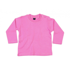 BABYBUGZ Bébi hosszú ujjú póló BabyBugz Baby Longsleeve Top 18-24, Bubble Gum Rózsaszín babapóló, ing